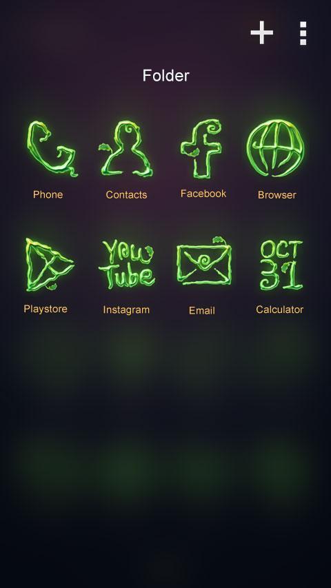 Pumpkin Ghost GO Launcher
