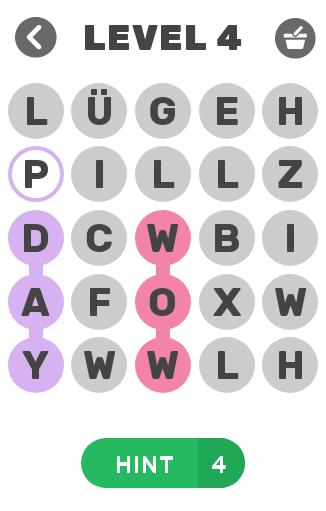 Puzzle Words English