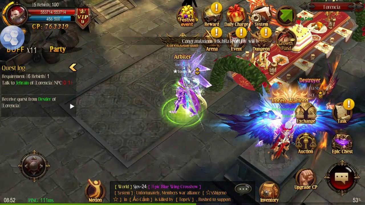 Mu Mobile Diablo (Free Diamond)