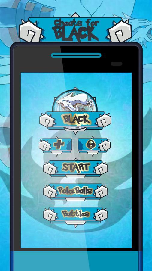 Cheats for POKEMON Black