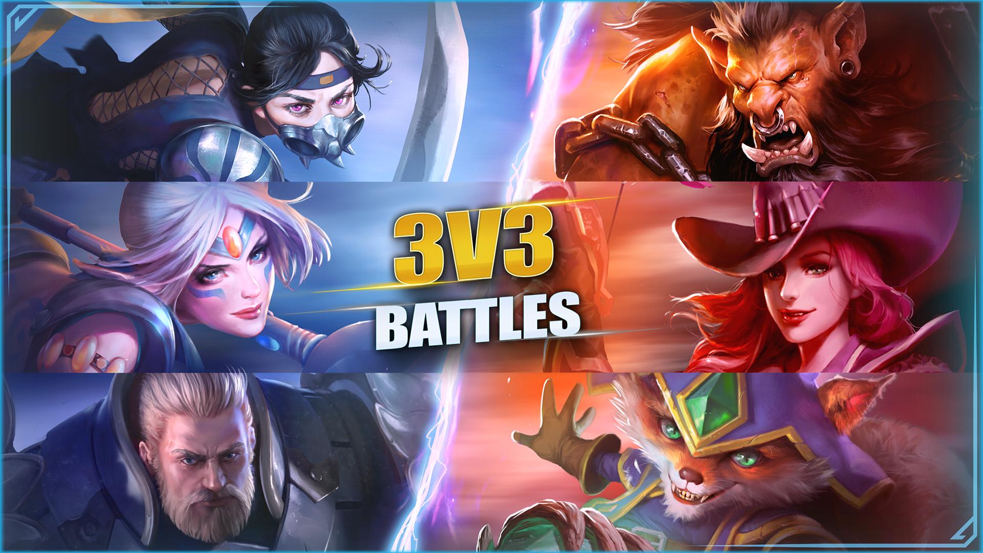Champions Destiny: MOBA Heroe