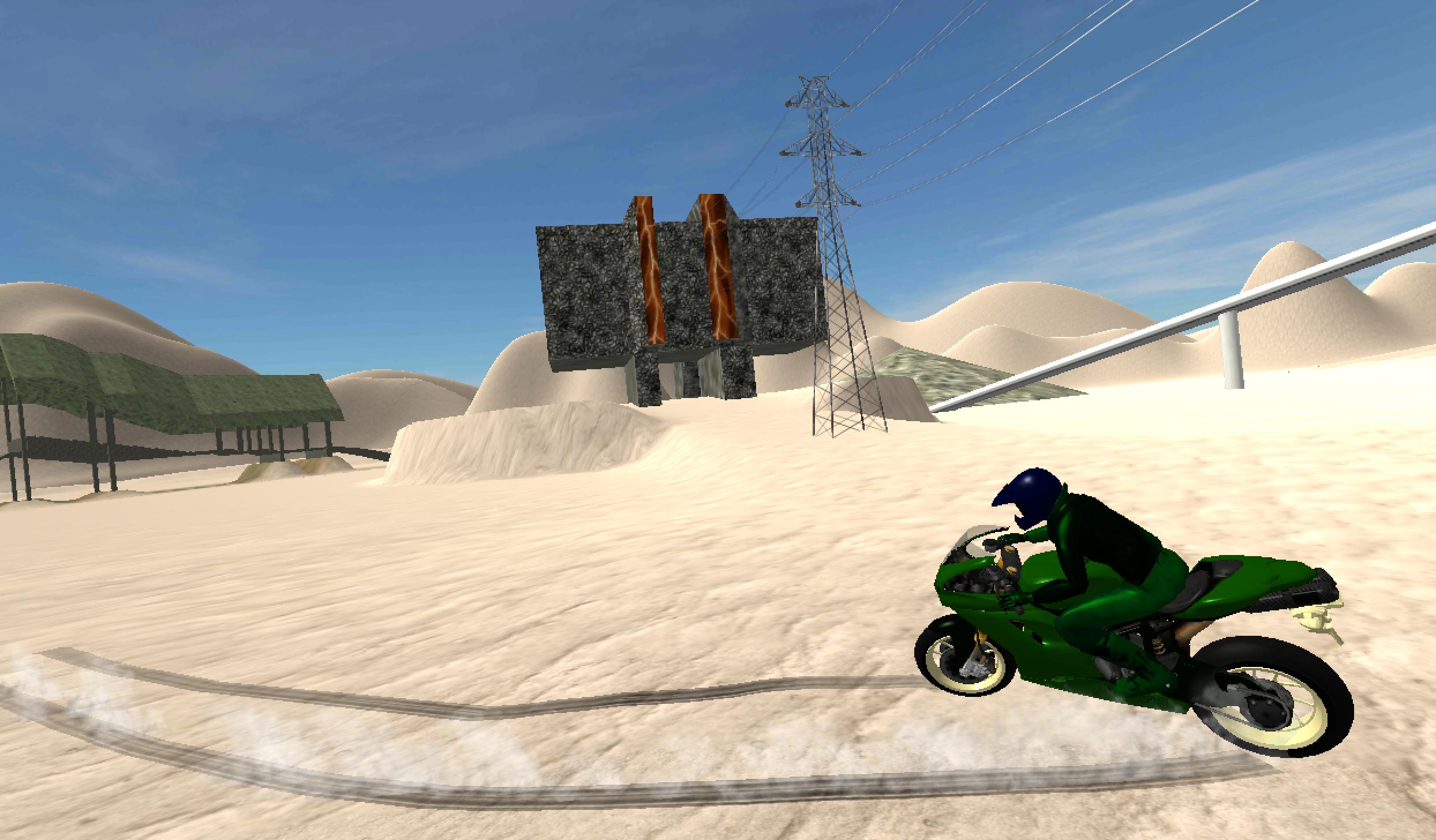 Military Motorbike Simulator