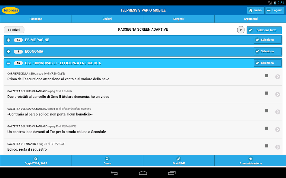 Sipario Mobile
