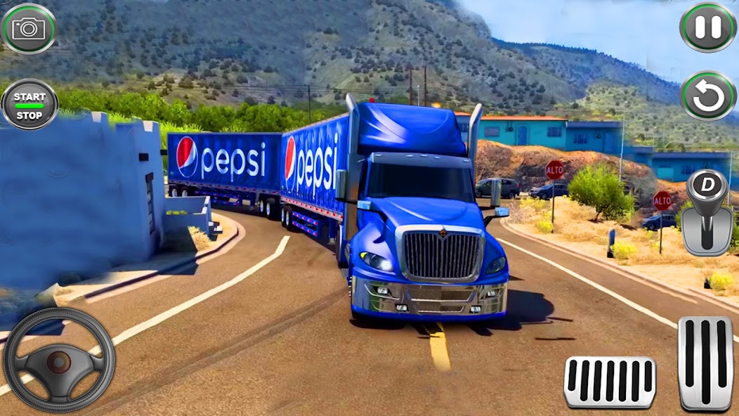 American Truck Driving