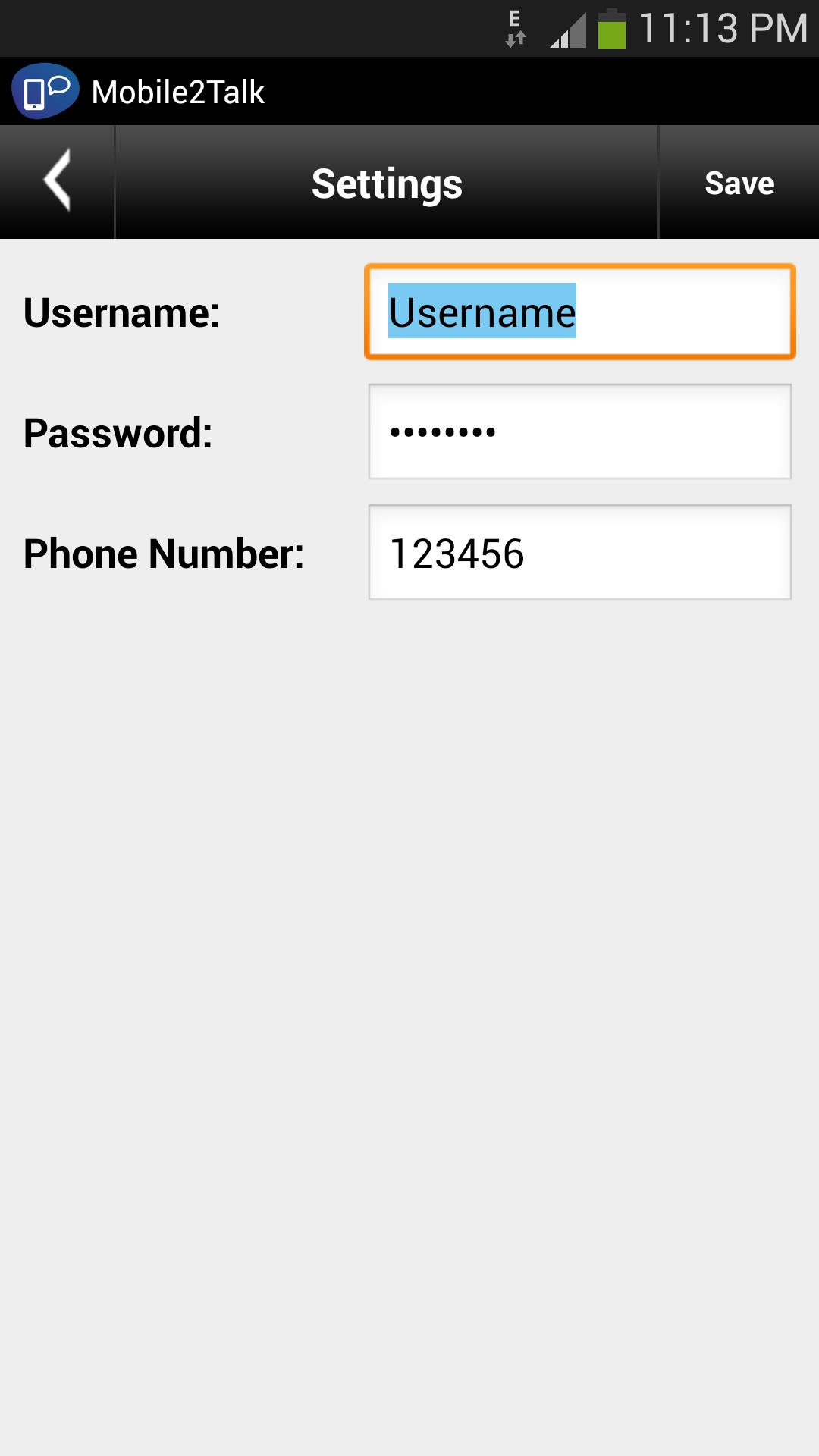 Mobile2Talk