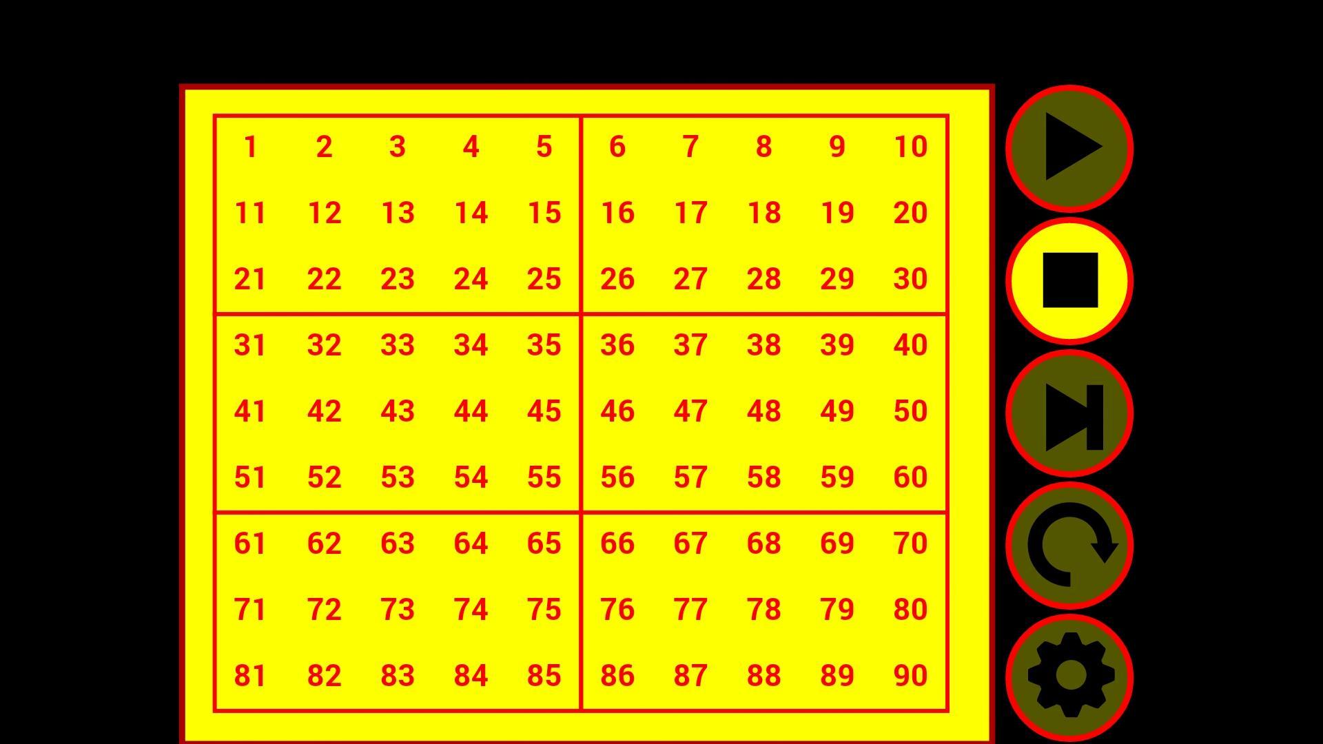 TOMBOLA! BINGO!