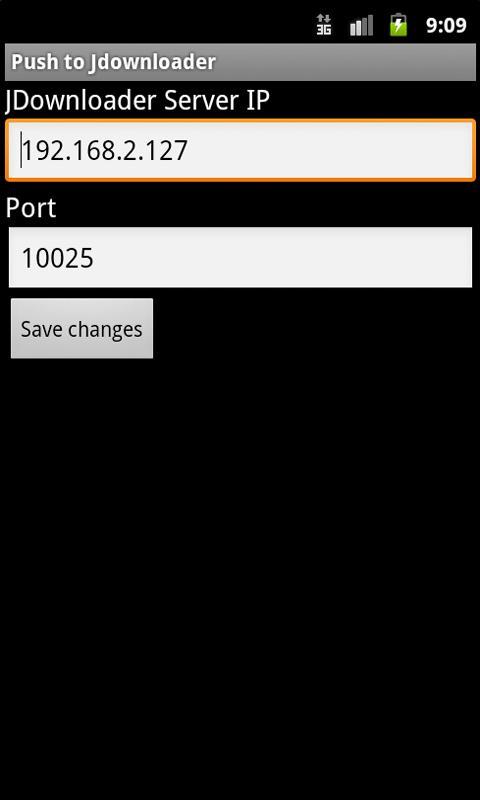 Push to JDownloader
