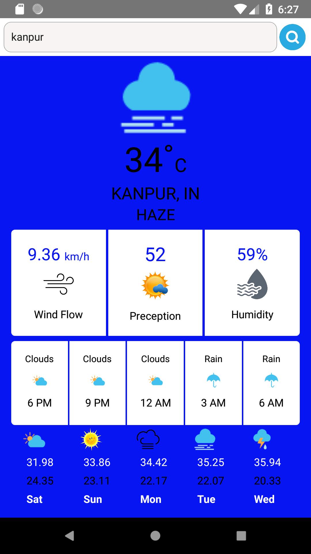 Weather Track