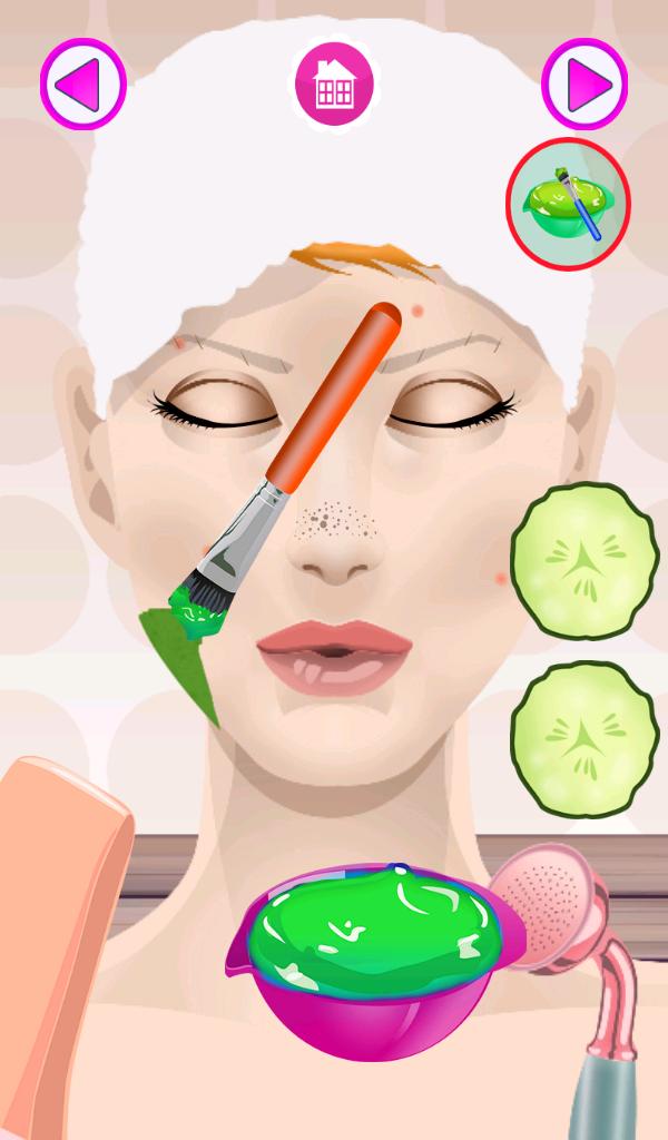 Makeup on Girls