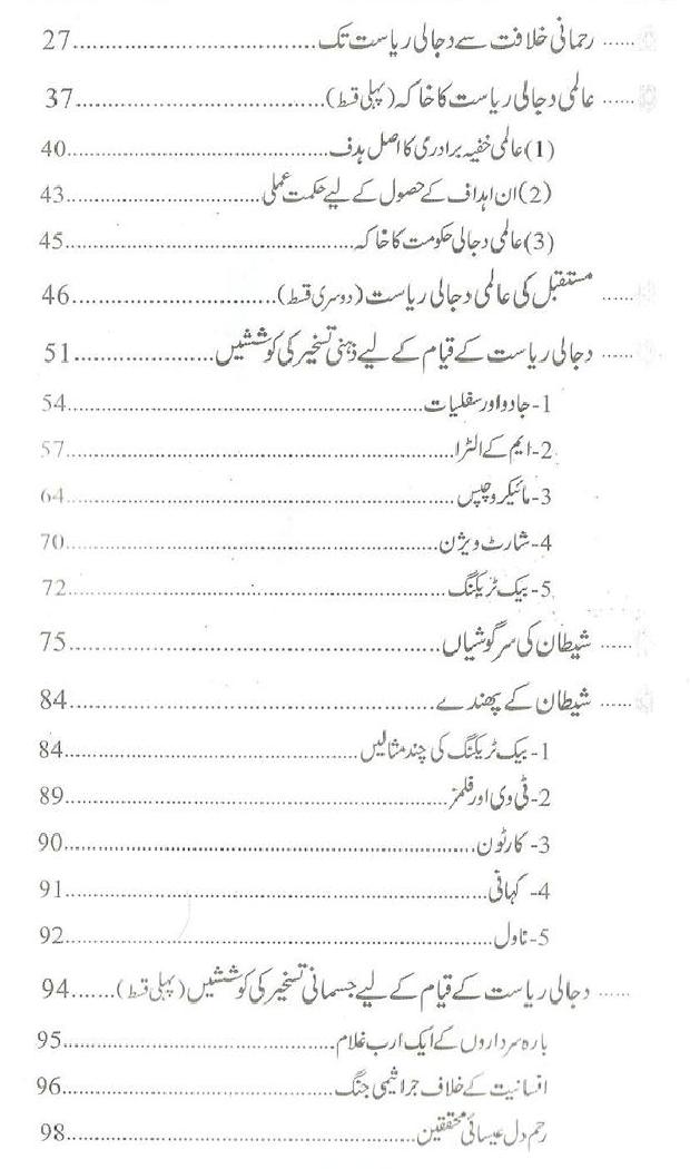 Dajjal ka Nizam
