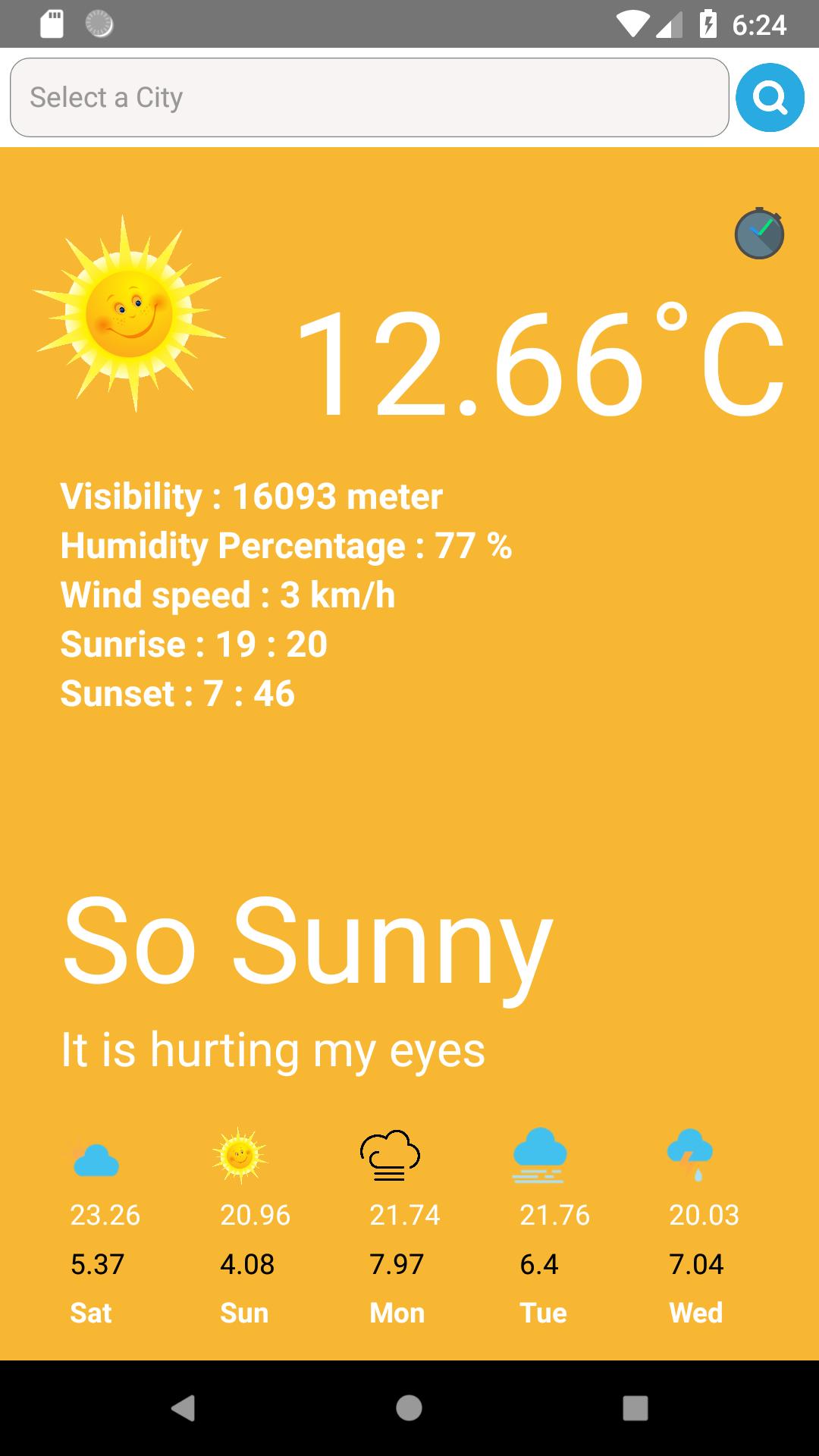 Weather Track