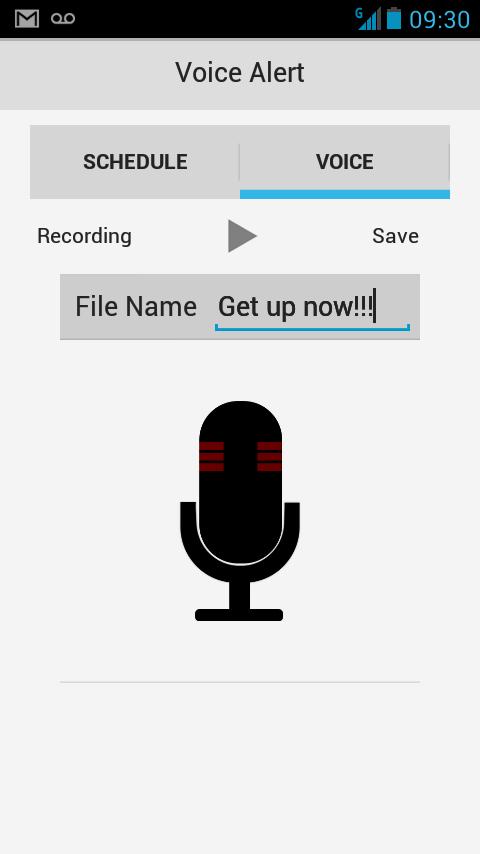 Voice Alert