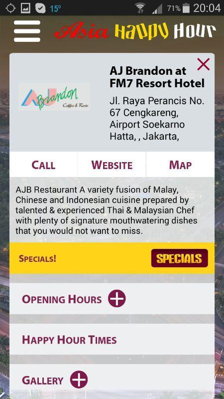 Asia Happy Hour