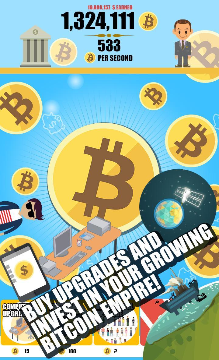 Bitcoin Miner: Clicker Empire