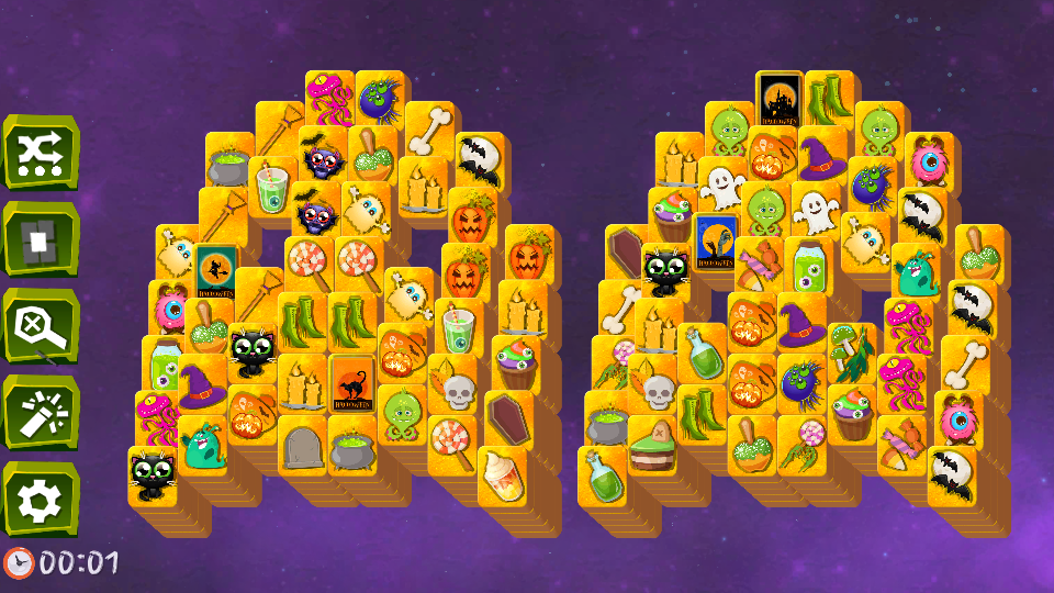 Mahjong Spooky: Halloween
