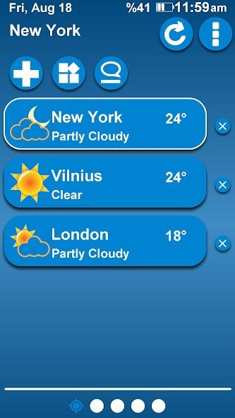 Weather Sky Blue
